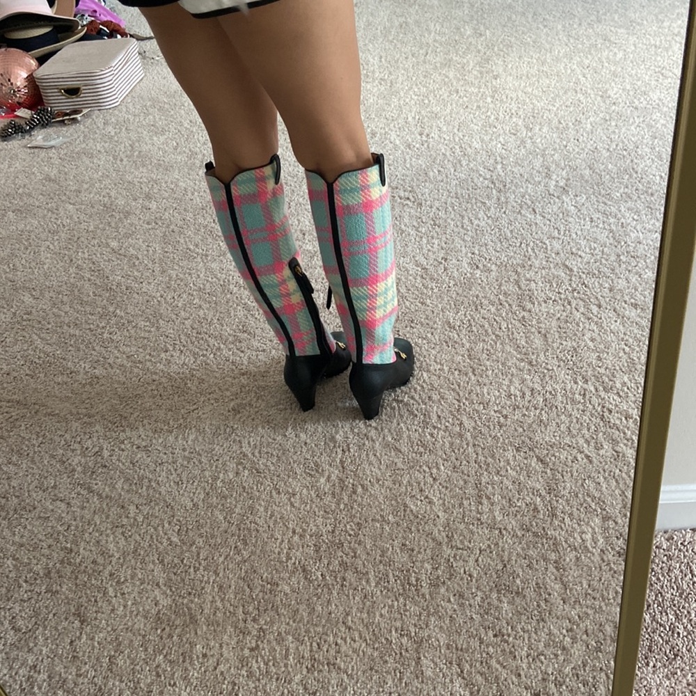 Gucci tweed tall boots. 37 - Picture 15 of 16